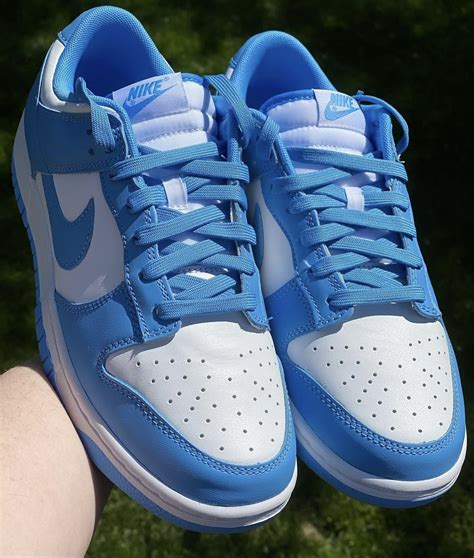 nike dunk blauw wit|nike dunks blue.